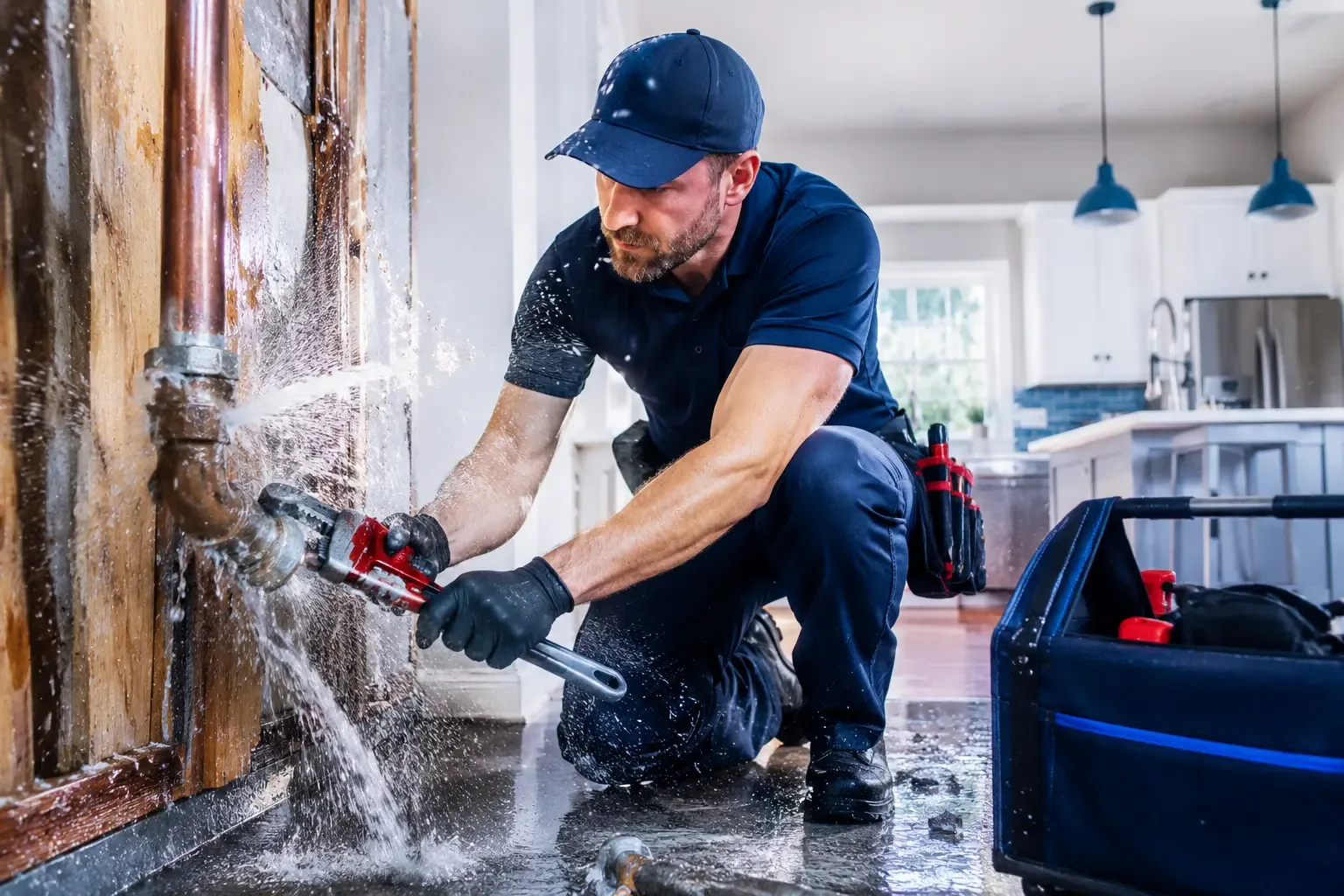 Local emergency pipe repair professionals in Riverdale, MI